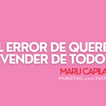 portada de blog "el error de querer vender de todo"